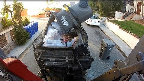 GoPro on Cab Ride-Along - A Garbage Day in Redondo Beach
