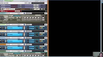 How to use soundfonts in Reason with midi drum tracks - with Neil Paddock