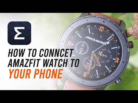 Amazfit GTR | How To Connect your Amazfit Watch to your Phone | How To Pair With Phone