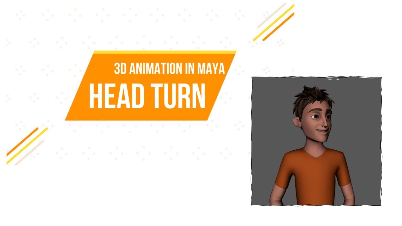 Head Turn - 3D Animation (Maya) - in Hindi