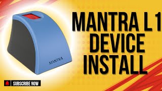 Mantra L1 Biometric Device Install & RD Service Setup | Full Guide in Hindi | 2025 Working Method