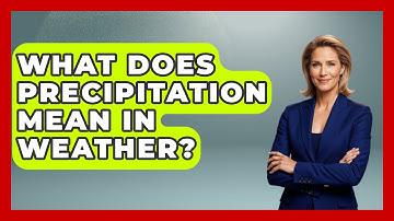 What Does Precipitation Mean In Weather? - Weather Watchdog