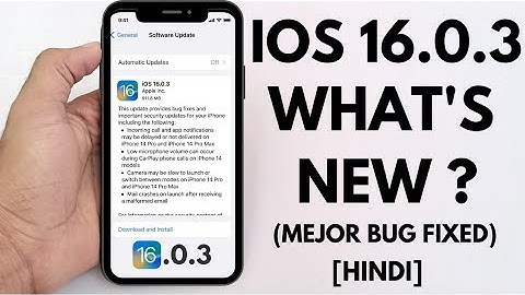iOS 16.0.3 What