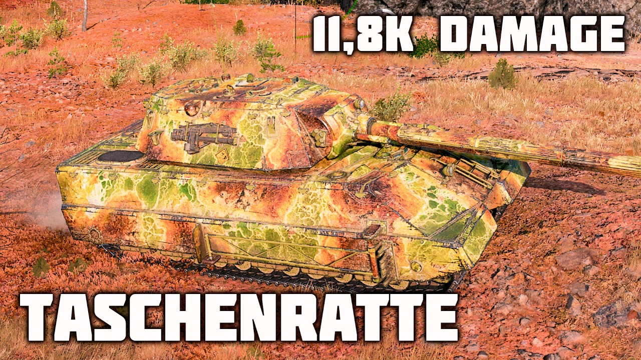 Taschenratte WoT – 5Kills, 11,8K Damage
