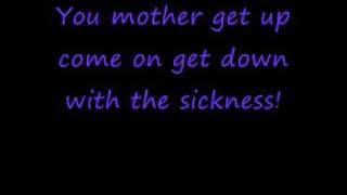 Disturbed - down with the sickness lyrics