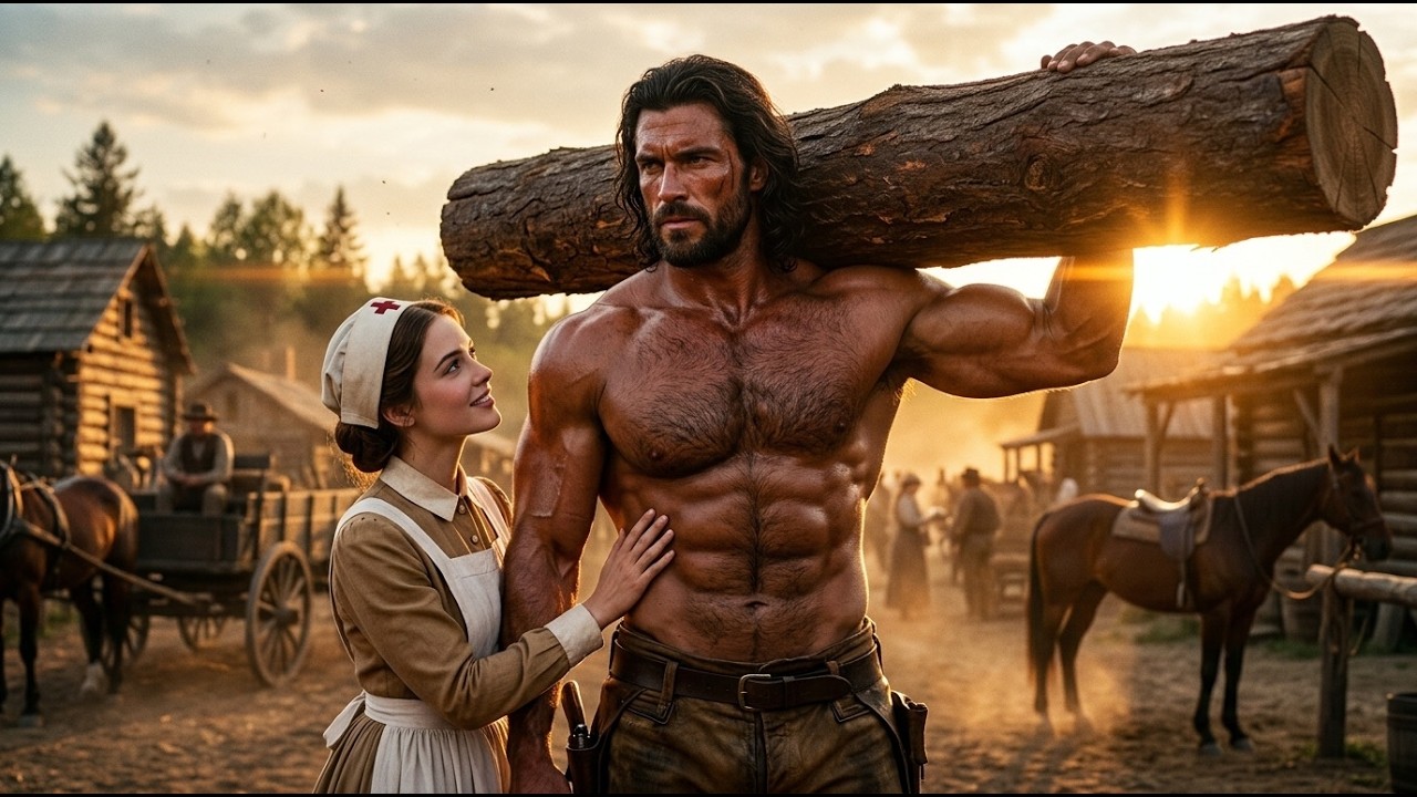 Enfermera viuda llora; un vaquero gigante hace promesa que cambia su vida.