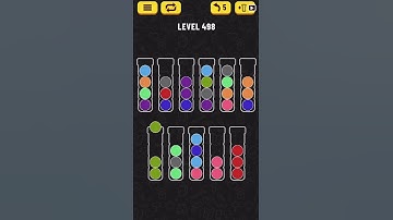 【Ball Sort Puzzle】Level.498