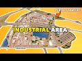 Building the perfect Industrial Area with perfect traffic flow in Cities: Skylines!  | Vanilla Ep.11