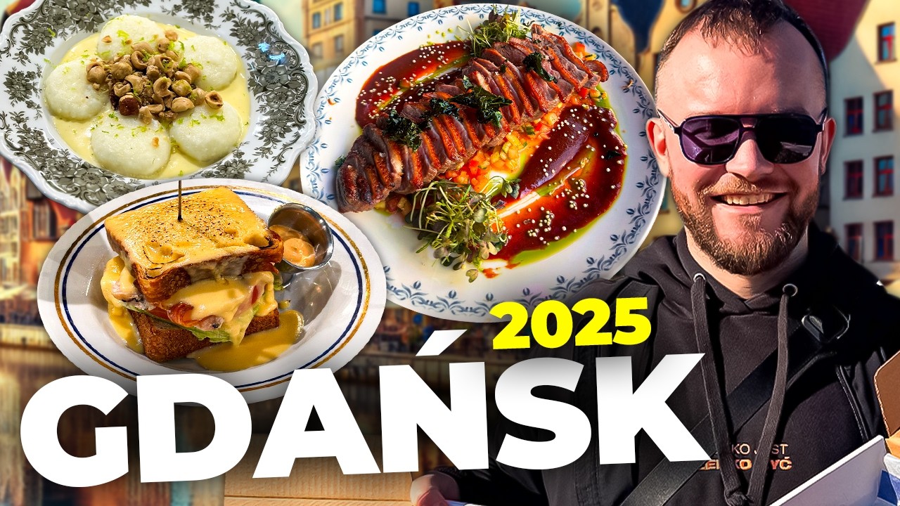 GDAŃSK 2025: NOWE RESTAURACJE i JEDZENIE w Gdańsku - azjatyckie, pizza i śniadania | GASTRO VLOG 727