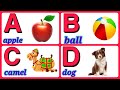 a for apple, b for ball, c for cat | english varnamala | अ से अनार | क से कबूतर | abcd | alphabets 5