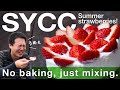 【混ぜるだけ】夏イチゴのヨーグルトチーズケーキ｜SYCC - Strawberries Yogurt Cheesecake