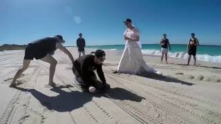 A Bride At The Beach