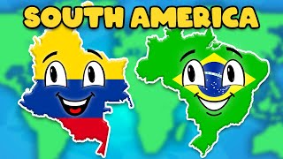 Explore The Countries Of South America By Date Of Formation! | World Geography Compilation | KLT GEO