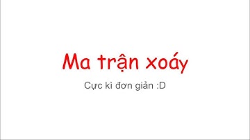 Ma trận xoáy _ Code C