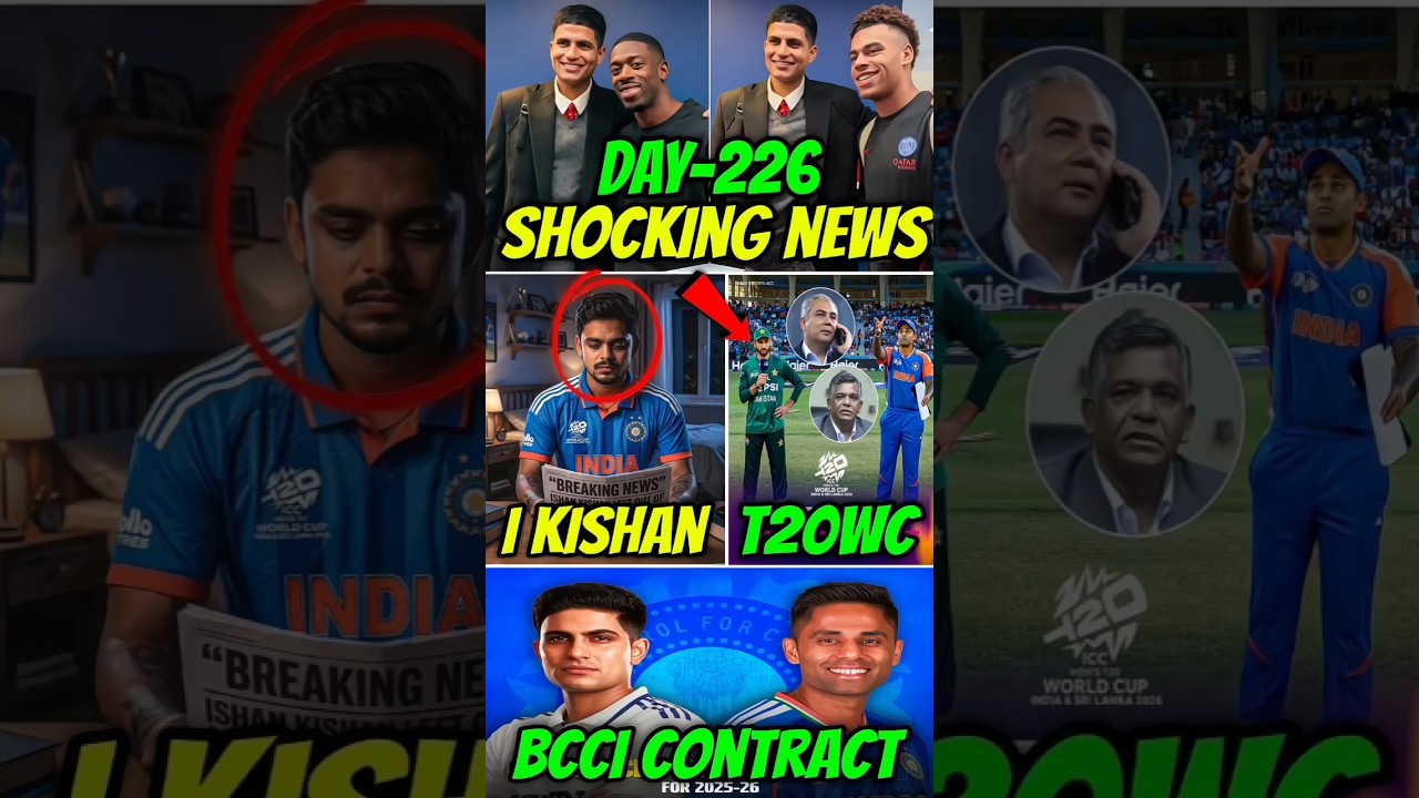 CRICKET TOP 3 LATEST SHOCKING NEWS DAY-226🤯