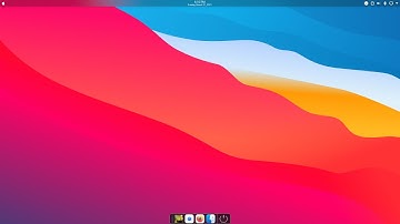 Make KDE Plasma like Bigsur OS