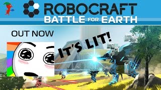 Robocraft-Battle For Earth UPDATE {Gameplay}
