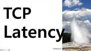 Latency 특집 1 - TCP ping
