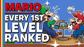 Ranking EVERY First Level in Super Mario Bros.