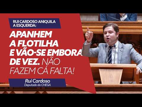 Rui Cardoso annihilates the left: "Take the fleet and leave for good. You're not needed here!"