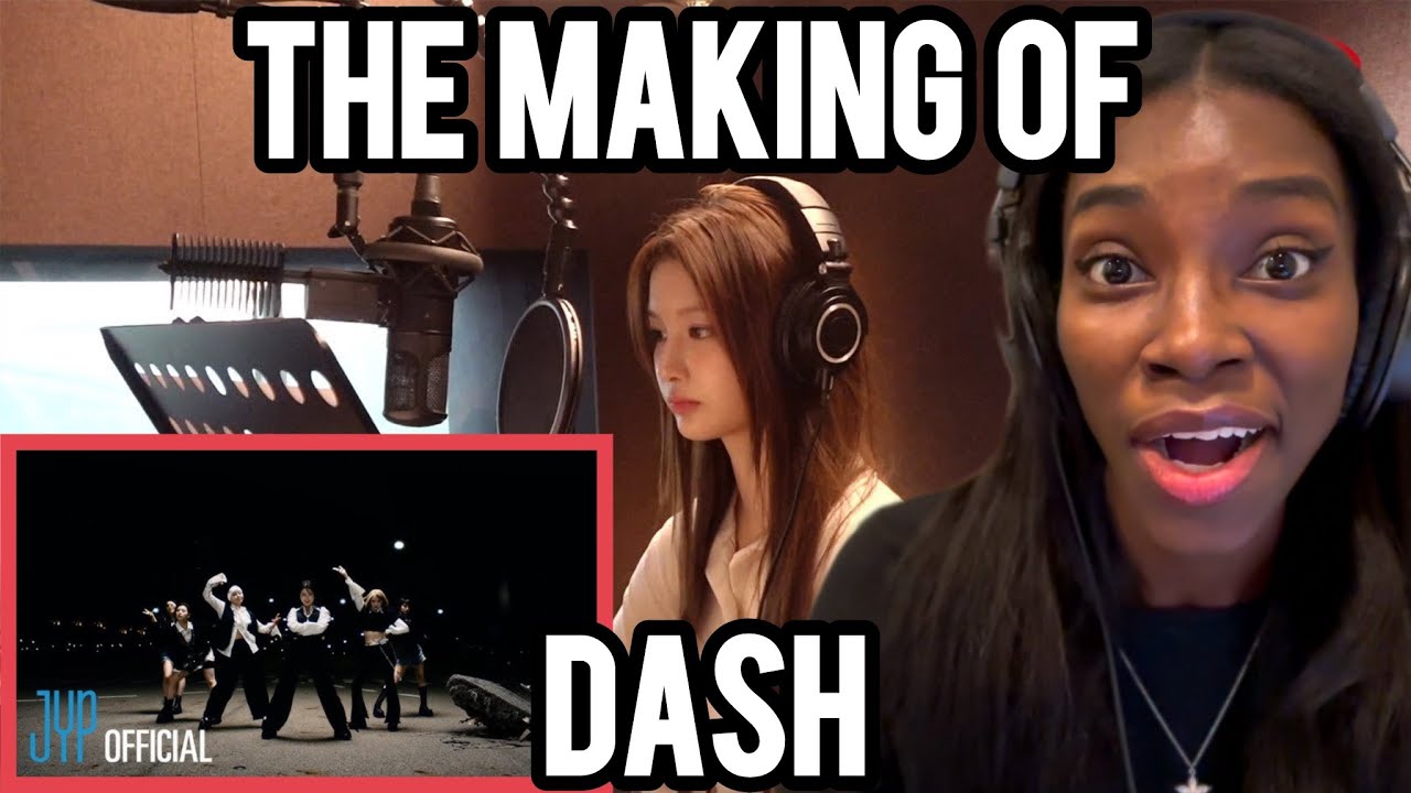 РЕАКЦИЯ NMIXX | Запись DASH позади
