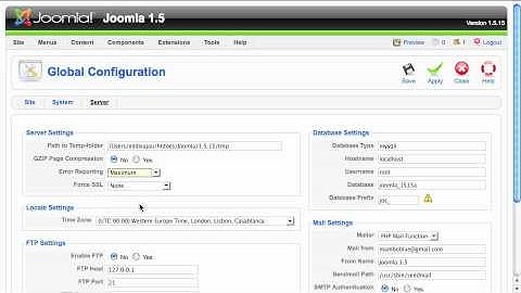 Joomla 1.5:  Preparing for Development