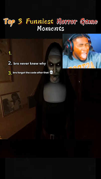 Top 3 Funniest Horror Game Moments ๐ญ๐ป (Why Is Bro Faster Than the Jumpscares? ๐)
