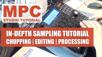 Akai MPC Studio Black // In-depth Sampling Tutorial // Akai MPC Studio Black