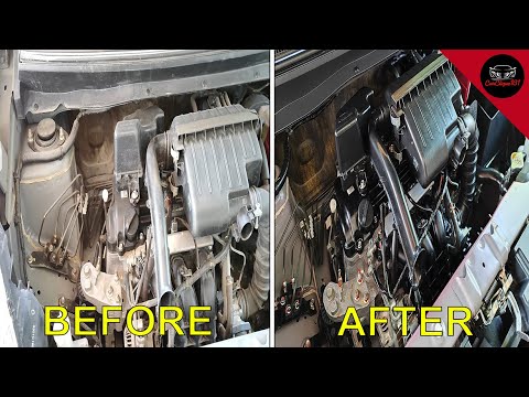 Basic Engine Detailing - YouTube