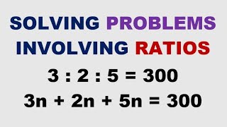 Solving Problems Involving Ratios using Variable @MathTeacherGon