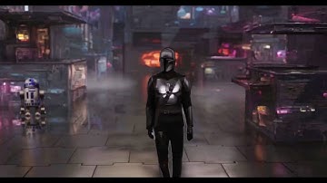 AI-generated character animation in Blender - Stable Diffusion ControlNet DreamTextures- Mandalorian