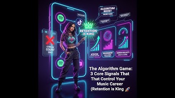 The Algorithm Game: 3 Core Signals That Control Your Music Career 🚀 (Retention is King)