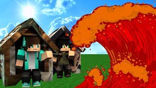 IKON & KUKY DŮM VS. ŠÍLENÁ LÁVOVÁ TSUNAMI! 😱🌊 /w Kuky | MINECRAFT CZ/SK TSUNAMI CHALLENGE