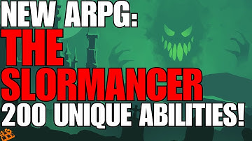 ACTION RPG THE SLORMANCER ENTERING EARLY ACCESS!! WHAT WE KNOW!! 4K LAUNCH TRAILER!! SLORMITE?