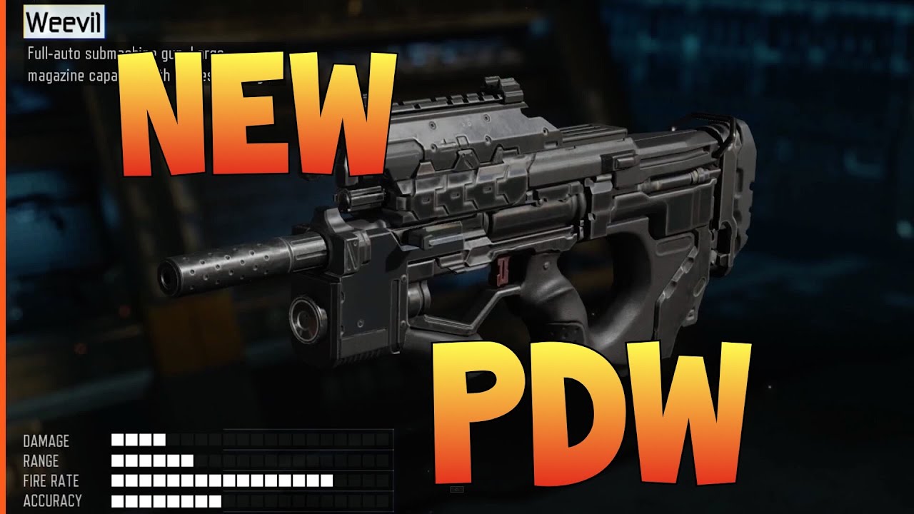 The New Pdw 57 Call Of Duty Black Ops 3 Weevil Smg Best Setup Bo3 Beta Youtube