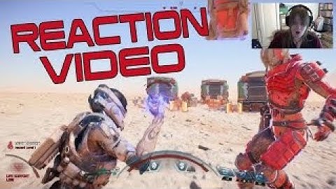 MASS EFFECT Andromeda Combat Gameplay Series Part 1 Reaction