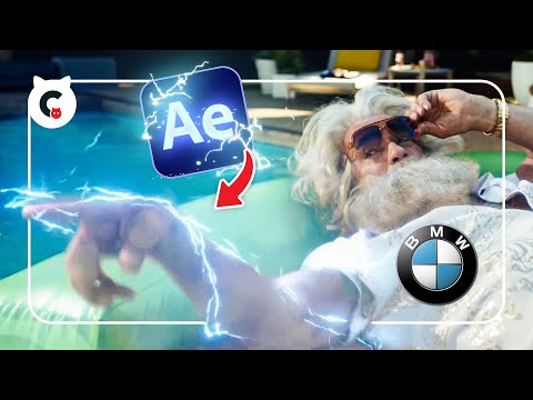 Shoot ELECTRICITY with After Effects (BMW Super Bowl Commercial)
