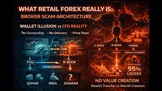 Retail Forex Is Not Trading – It’s a Broker Trap (A-Book, B-Book Explained)