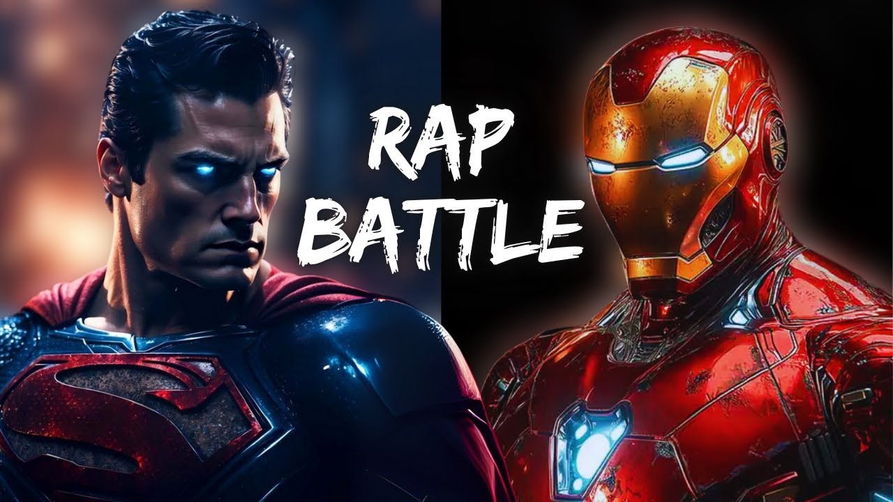 Superman vs Iron Man | Super Rap Battle