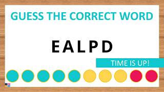 [Scrambled Word Game] Can You Unscramble These Words? 5 Letters