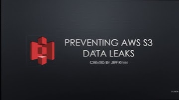 Preventing AWS S3 Data Leaks