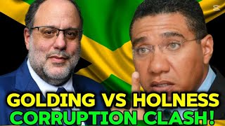 GOLDING VS HOLNESS: PARLIAMENT ERUPTS OVER CORRUPTION CLAIMS! #jamaica
