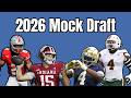 2026 NFL Mock Draft 1.0