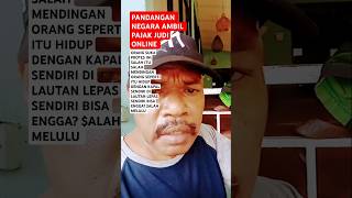 Nalar   Pajak Judi online artinya setuju' uang haram dari judi