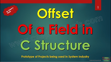 Offset of a Field in C structure