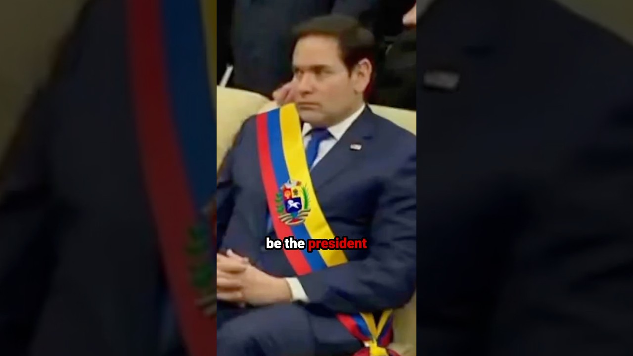 Rubio for President…of Venezuela. 🤣🤣🤣