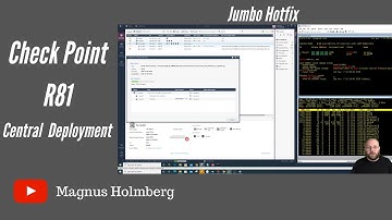 Check Point R81 | Central Deployment Jumbo hotfix