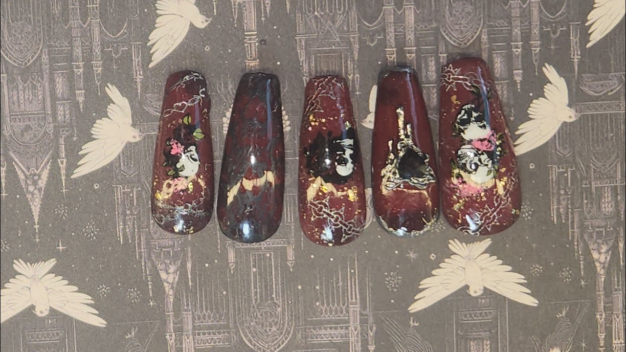 @Jessicasnailstudio Valentines & Anti-Valentines Collaboration