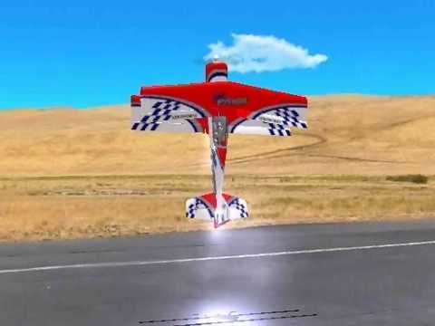 ClearView RC Flight Sim Pitts Python Bi-Plane - YouTube