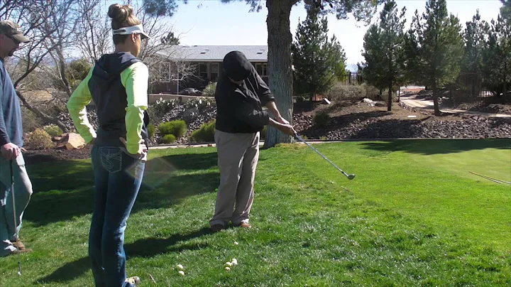 Lance Alicia chipping session